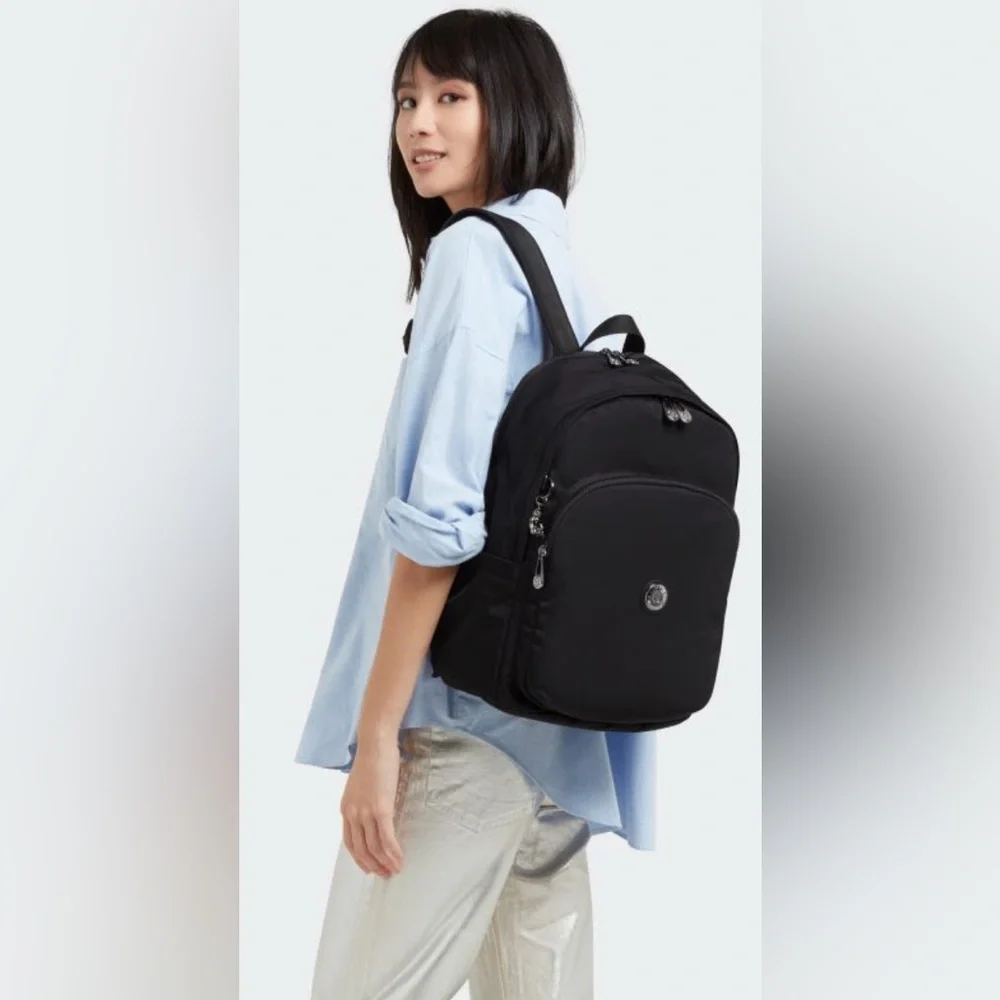 NWT Kipling Delia M Backpack Endless Black